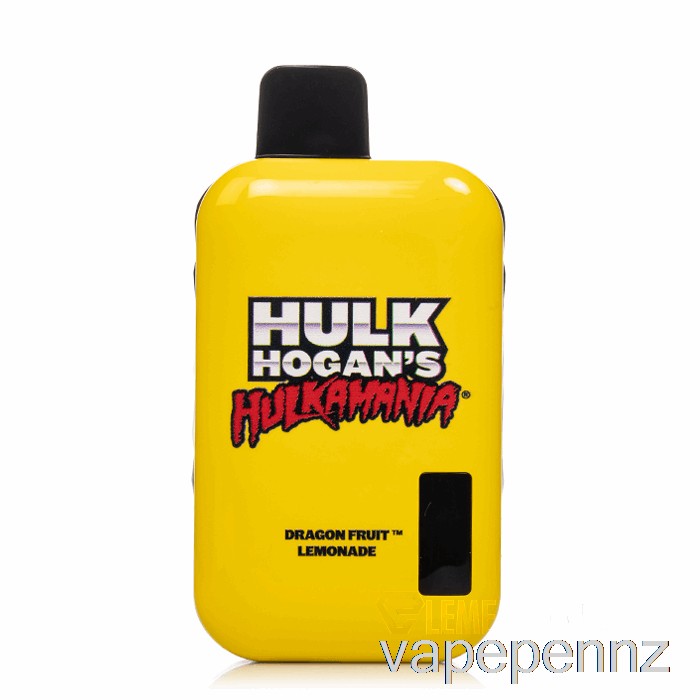Hulk Hogan Hulkamania 8000 Disposable Dragon Fruit Lemonade VAPE NZ